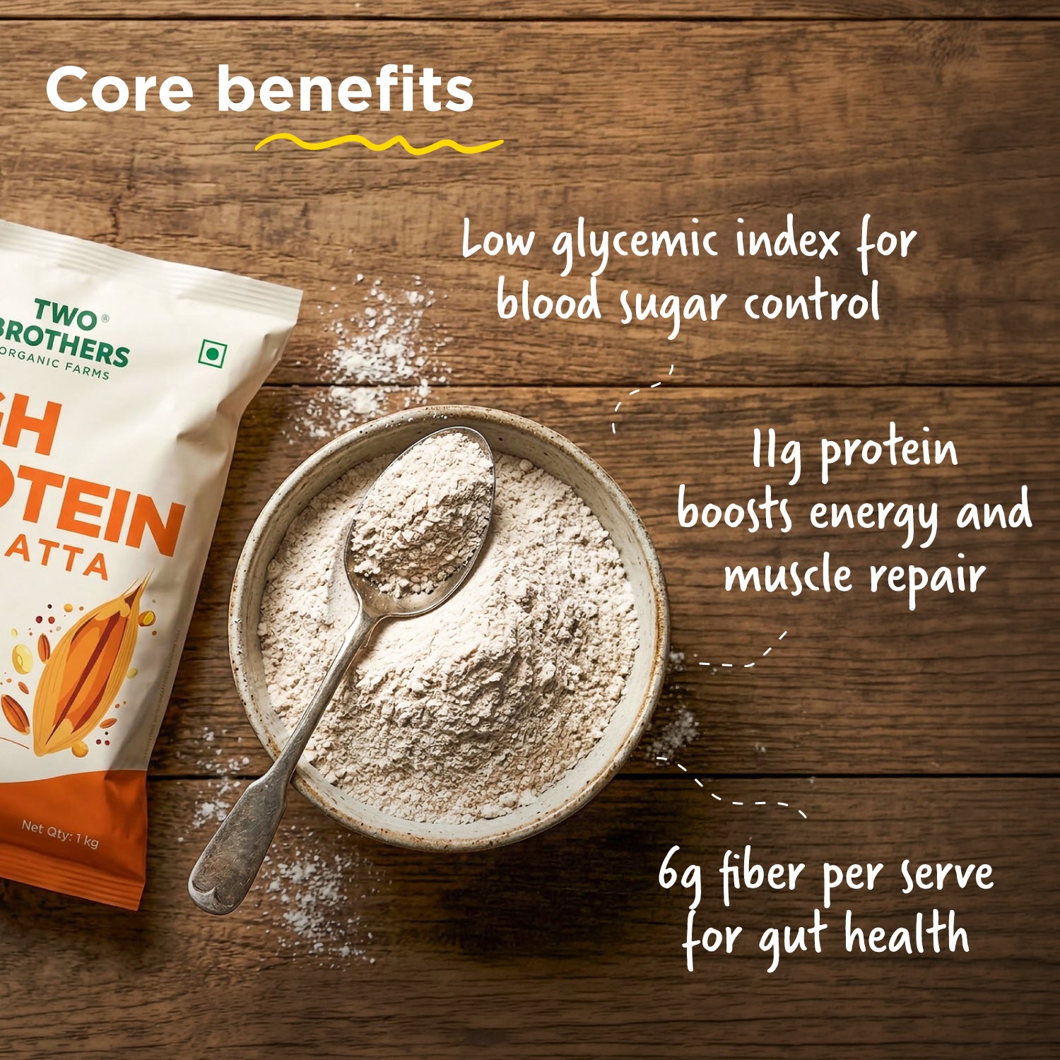 High Protein Khapli Atta