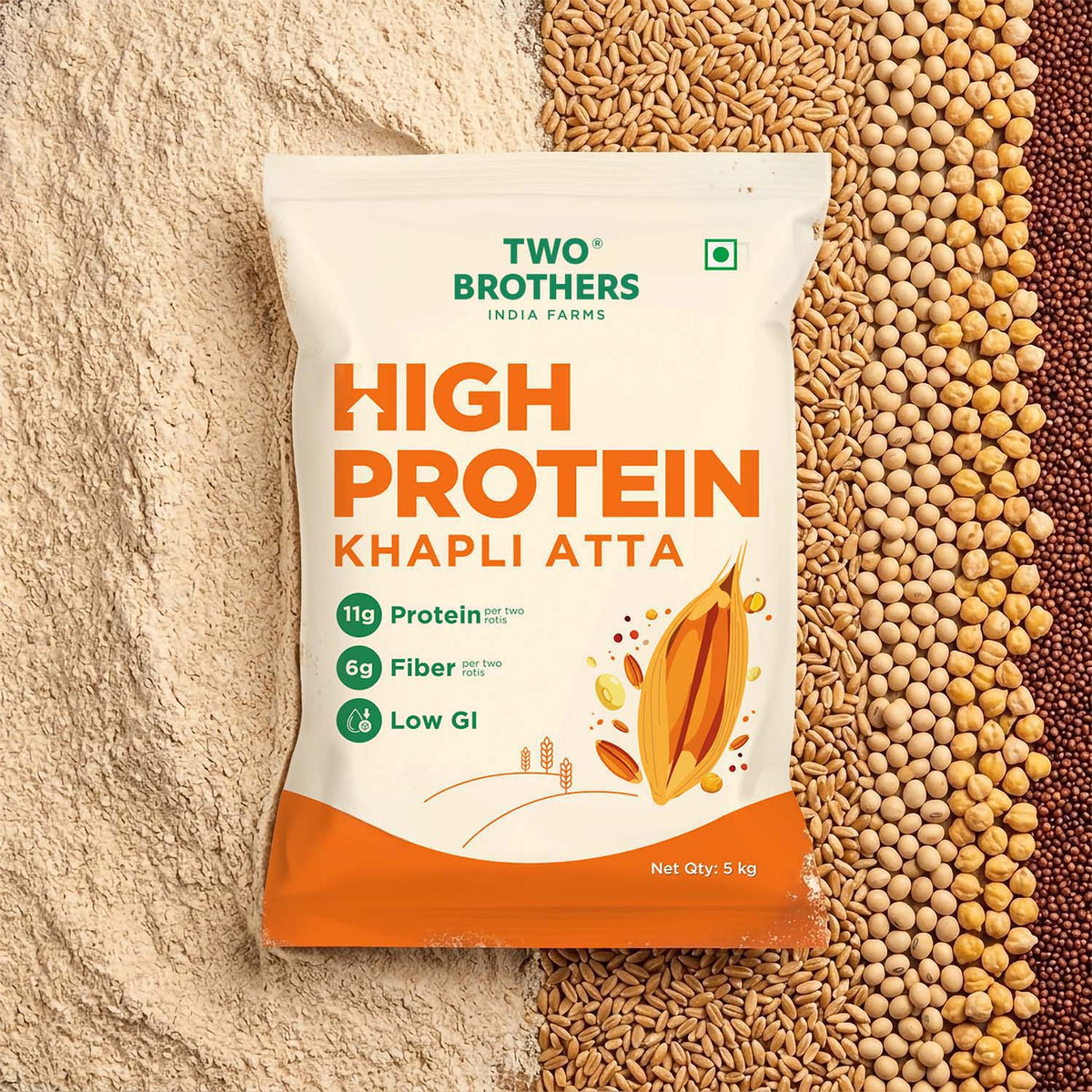 High Protein Khapli Atta - Big Variant