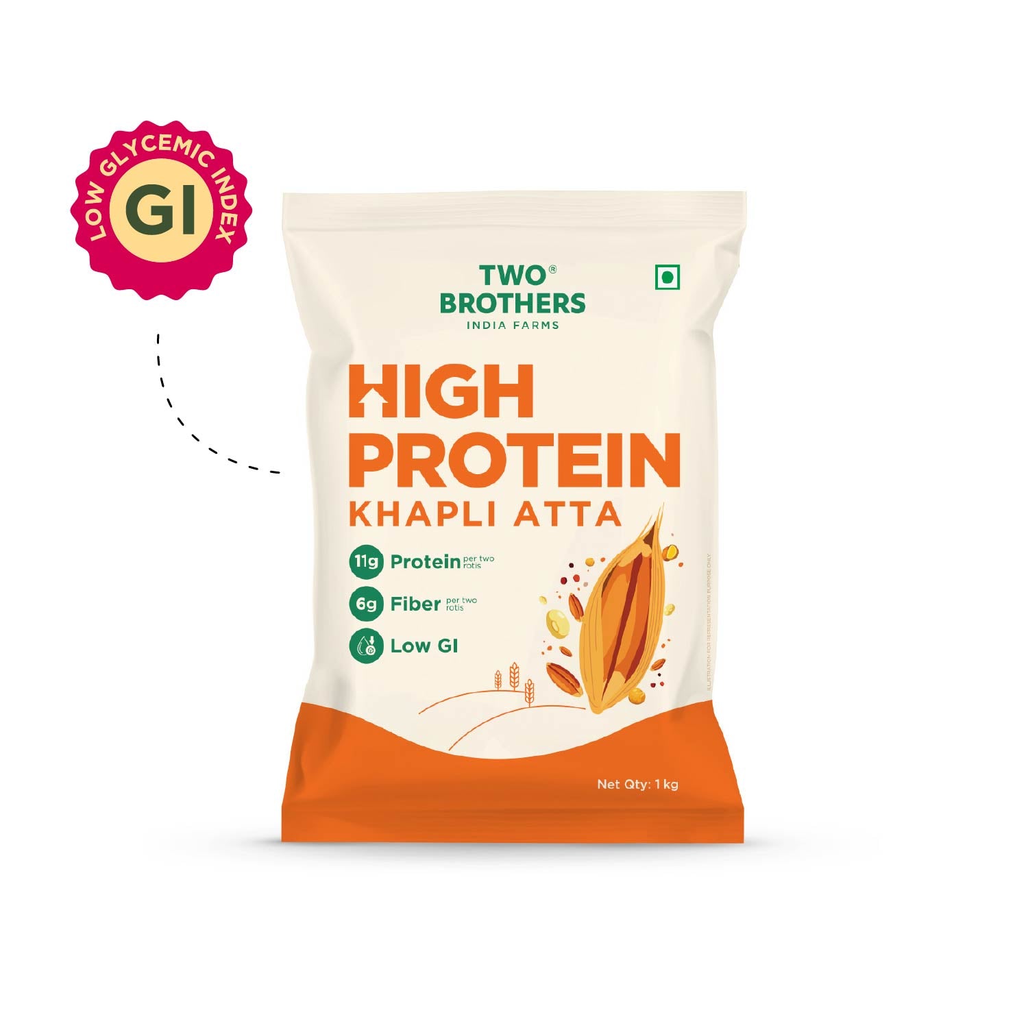 High Protein Khapli Atta