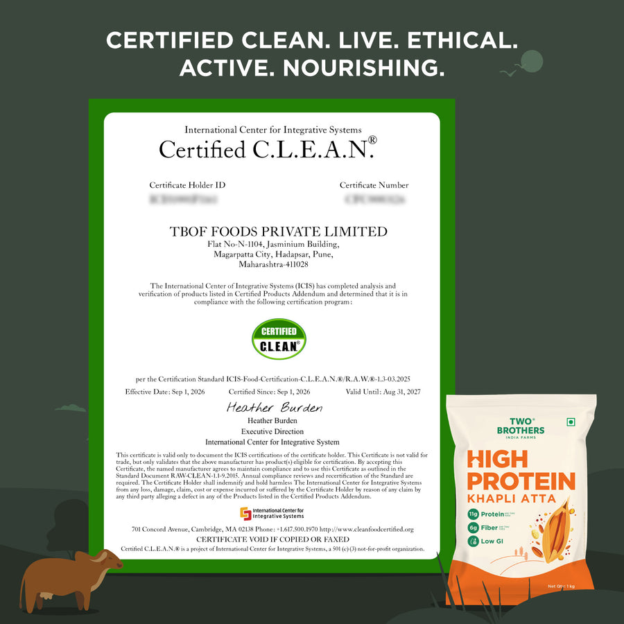 High Protein Khapli Atta