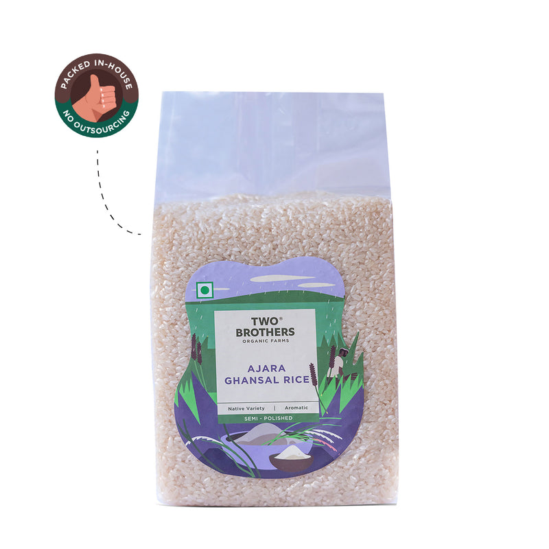 Ajara Ghansal Rice, Semi-Polished