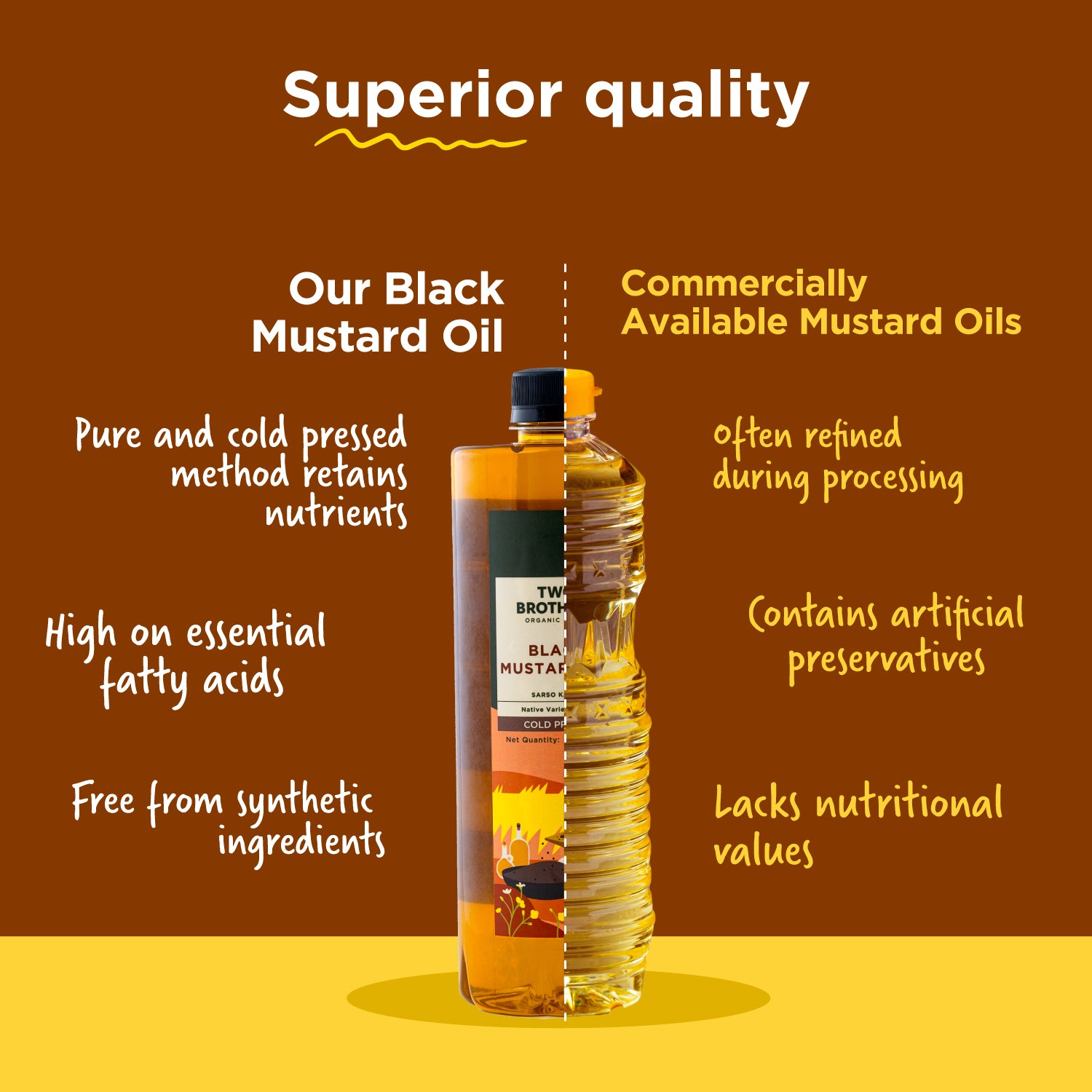 Black Mustard Oil I Cold-Pressed