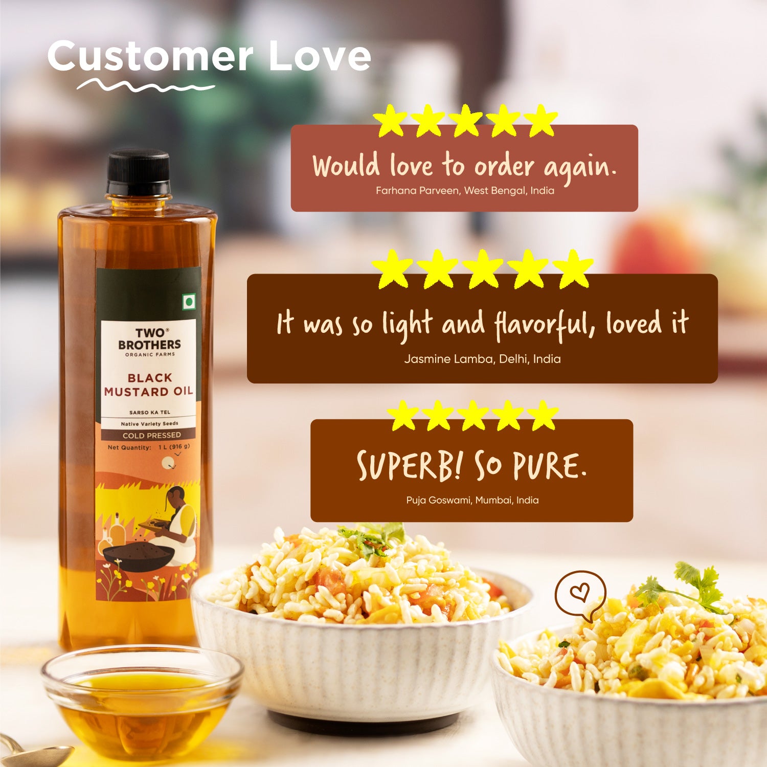 Black Mustard Oil I Cold-Pressed