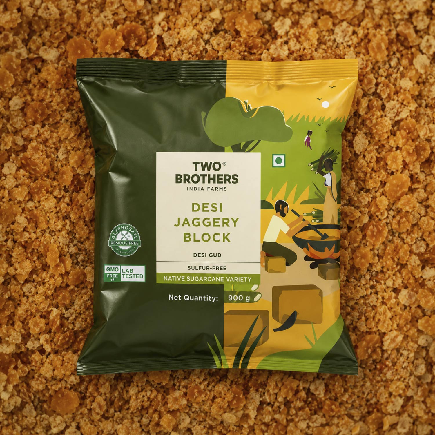 Sugarcane Jaggery Block