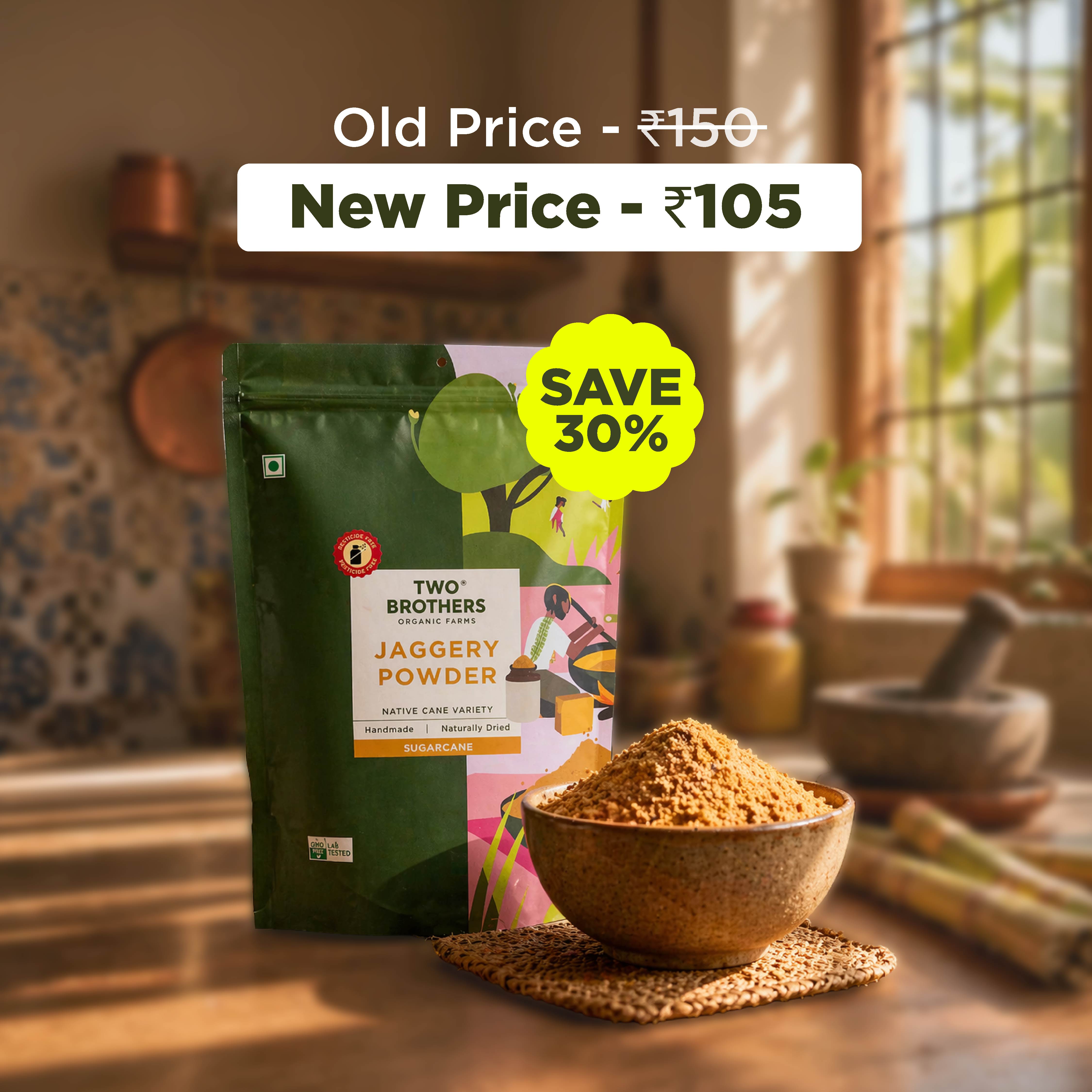 Sugarcane Jaggery, Crushed Granular