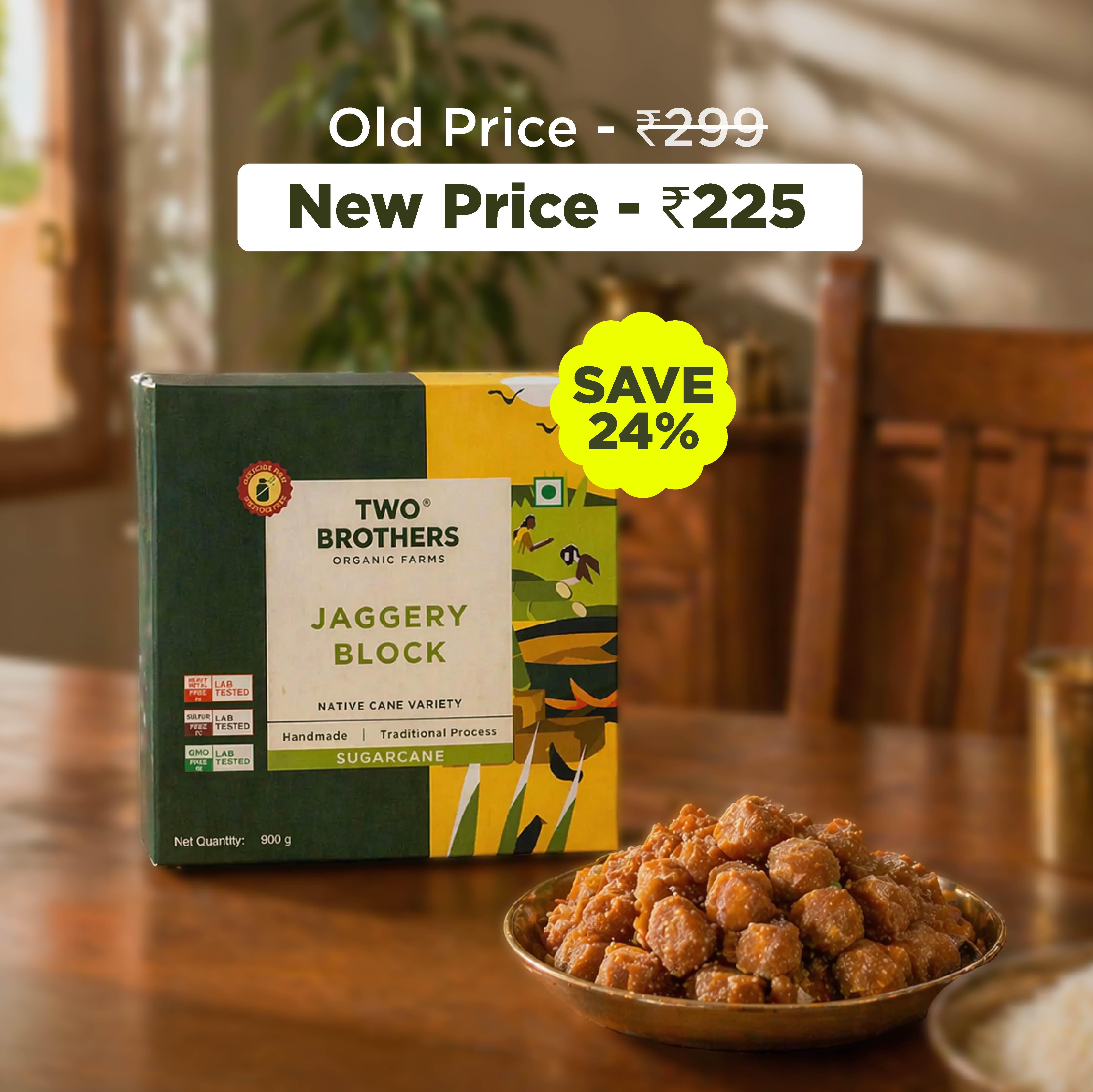 Sugarcane Jaggery Block