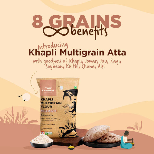 Khapli Multigrain Atta