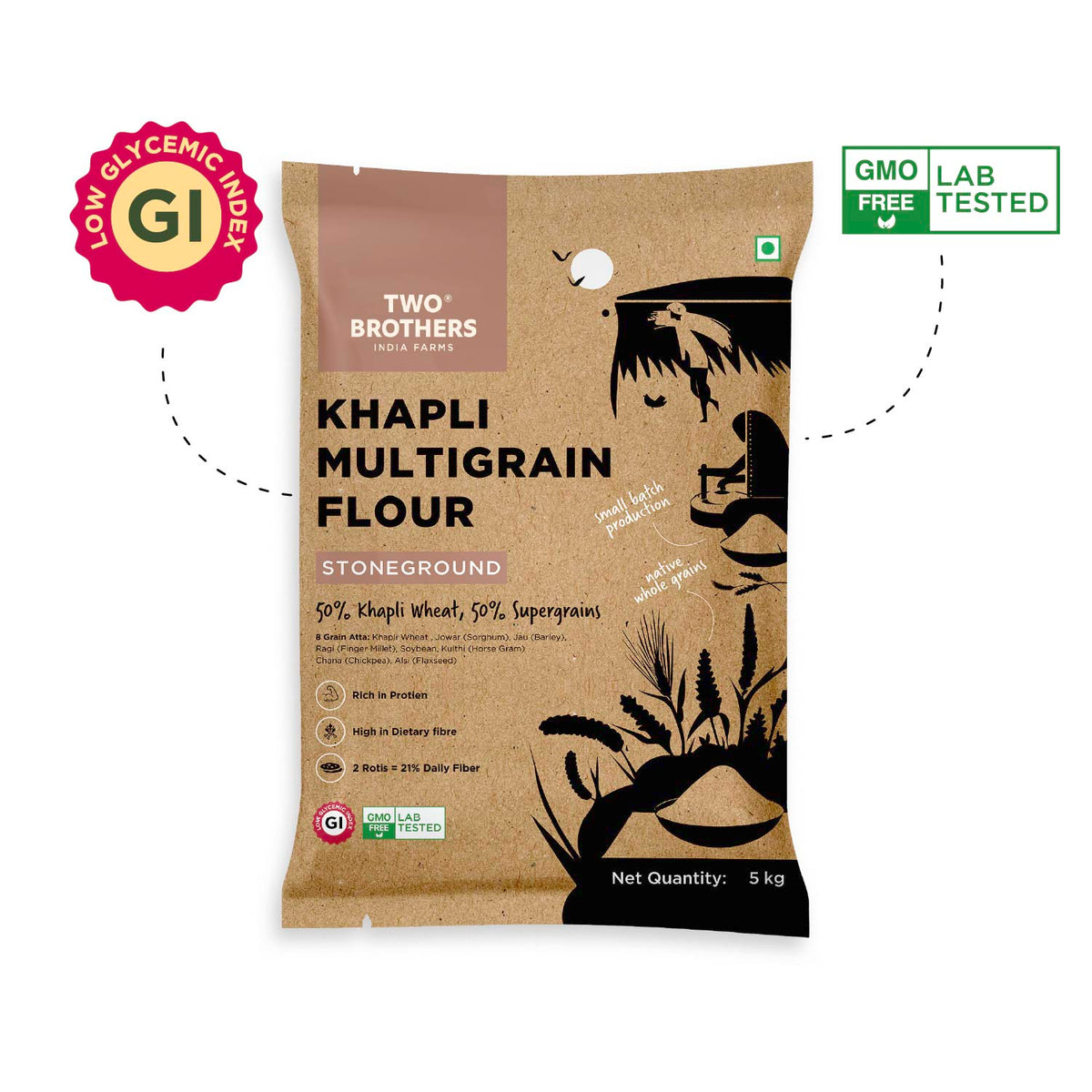 Khapli Multigrain Atta
