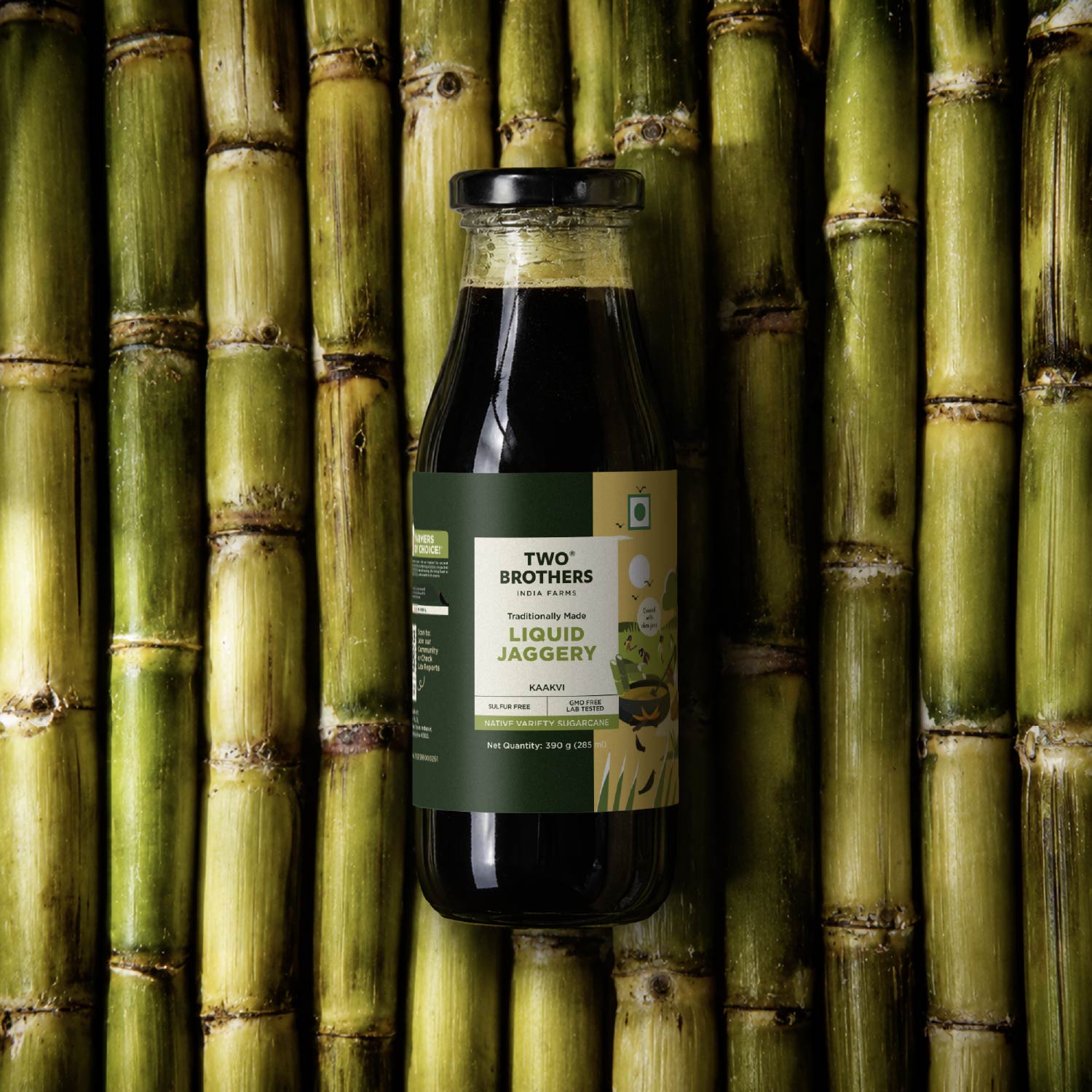Liquid Sugarcane Jaggery ( Kaakvi)