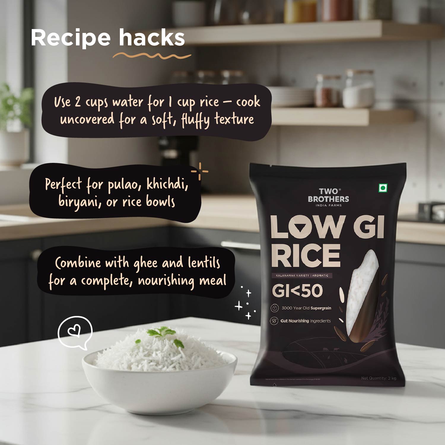 Low GI Rice | Kalanamak Variety
