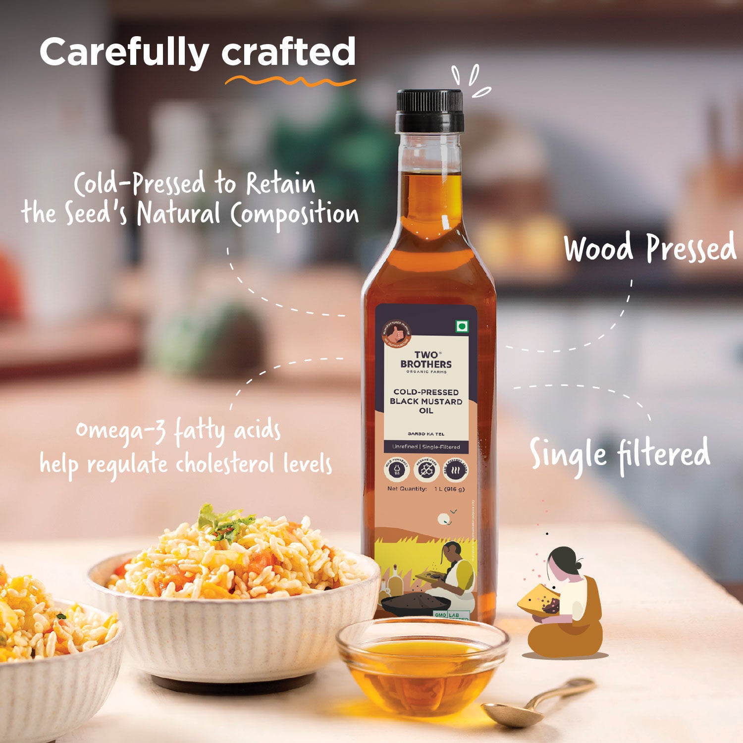 Black Mustard Oil I Cold-Pressed