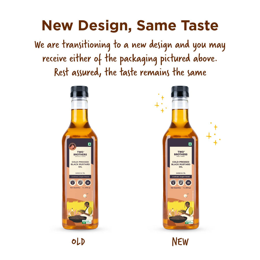 Black Mustard Oil I Cold-Pressed - Big Variants