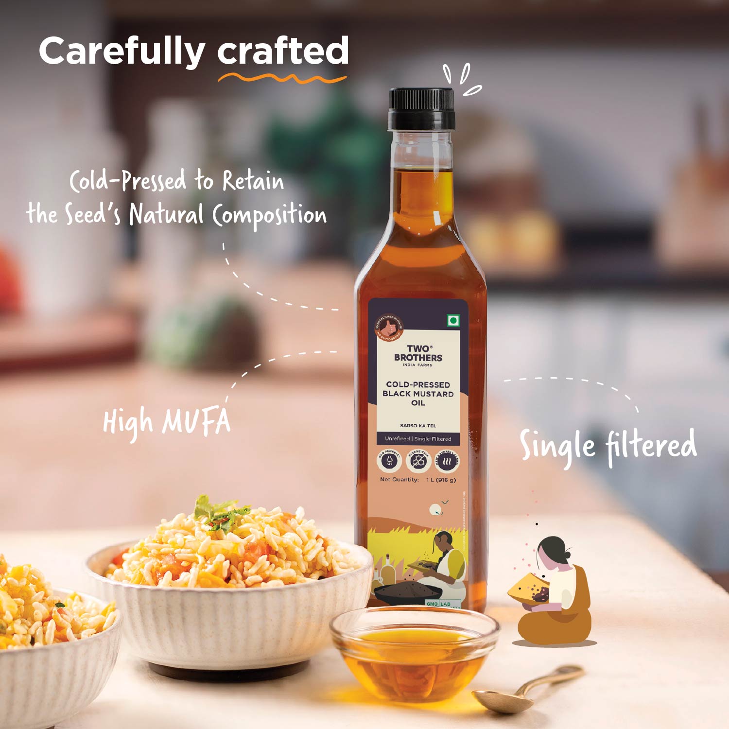 Black Mustard Oil I Cold-Pressed