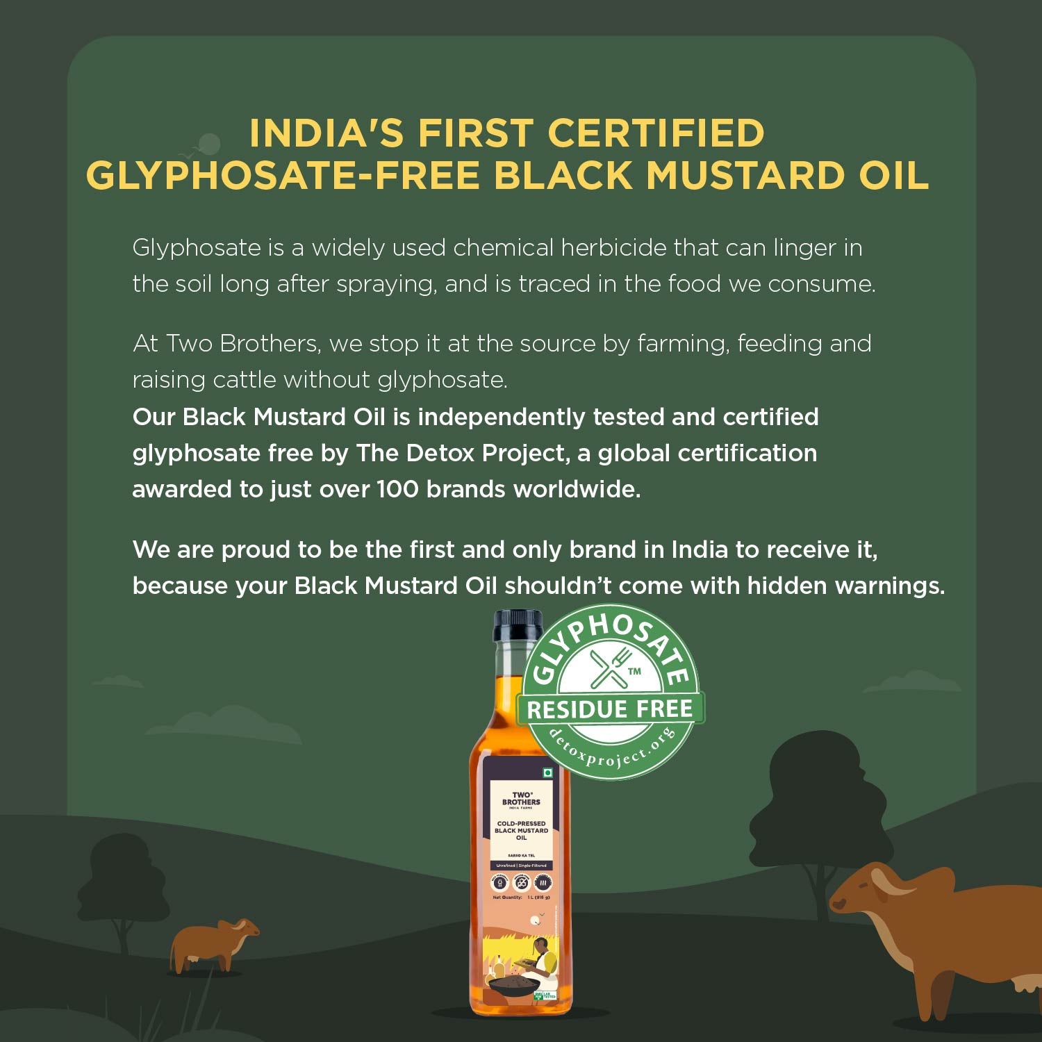 Black Mustard Oil I Cold-Pressed