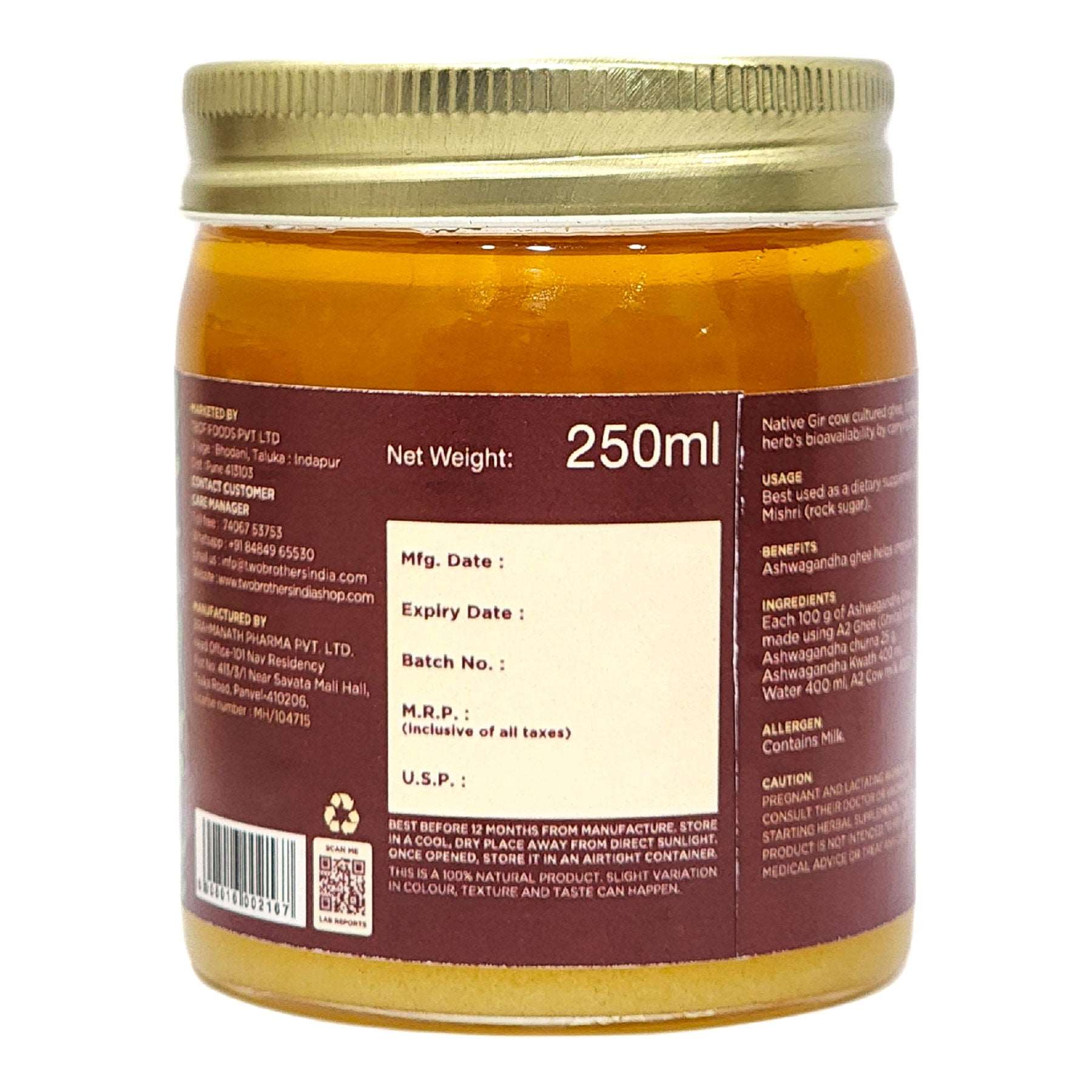 Buy Ashwagandha Ghee Online