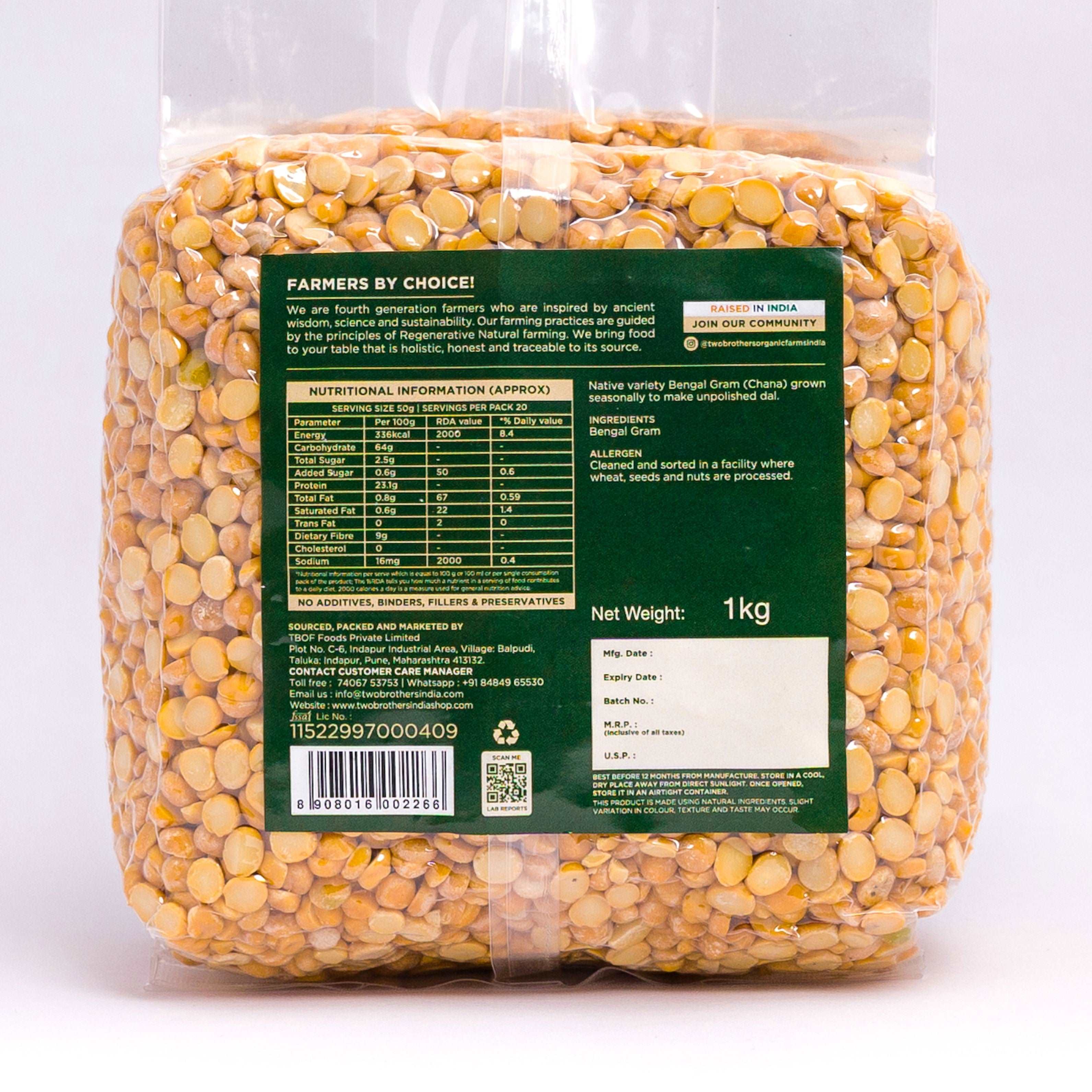 Organic Chana Dal Buy Now