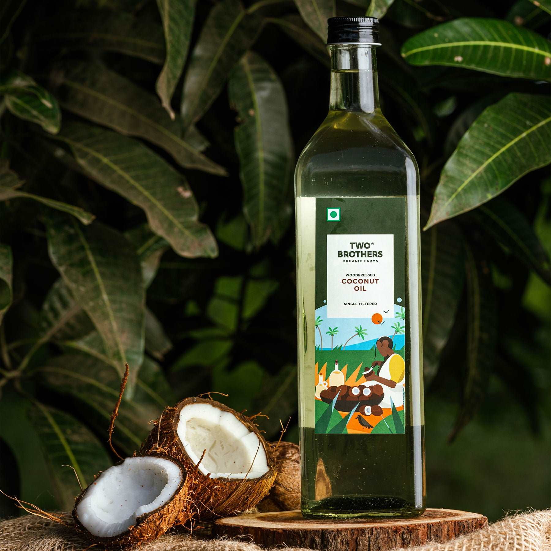 Organic Coconut Oil, Wood-Pressed Shop Now