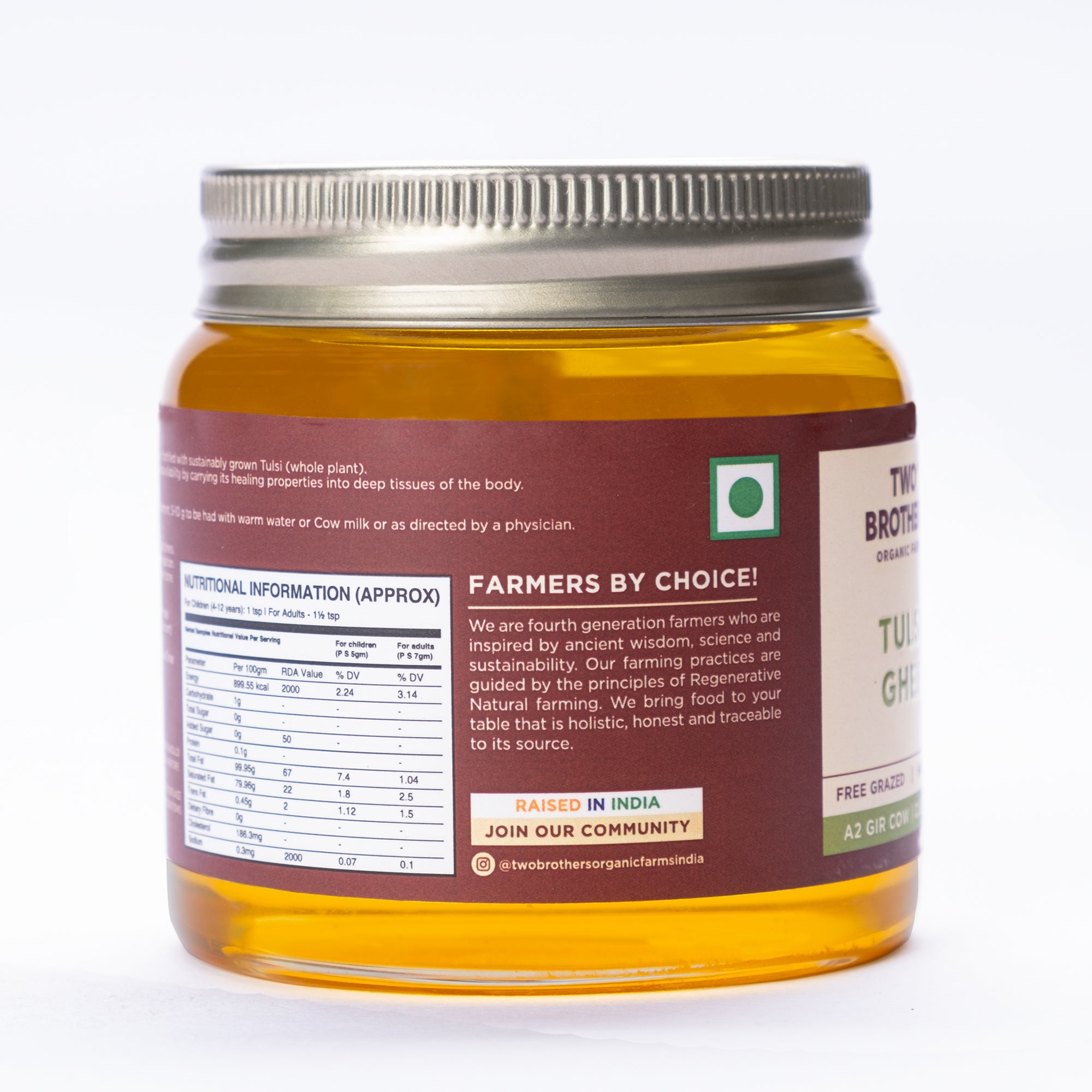 Buy Organic Tulsi Ghee 