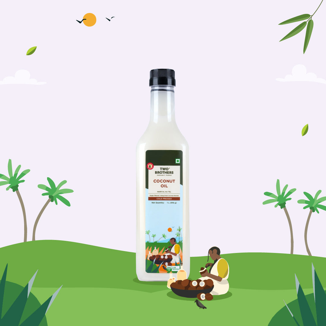 Coconut Oil, Cold-Pressed, Unrefined