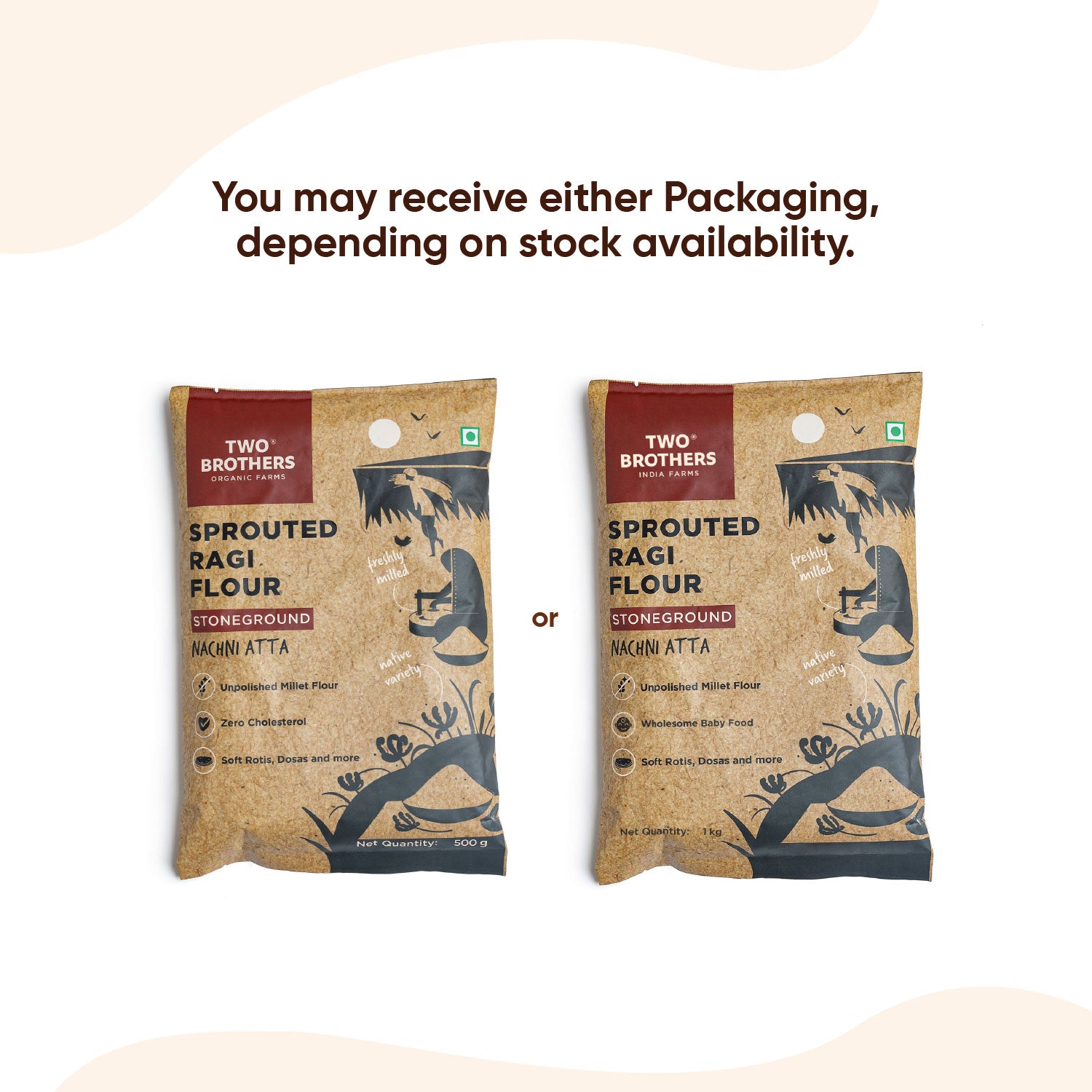 Sprouted Ragi Flour - Nachni Satva 500g