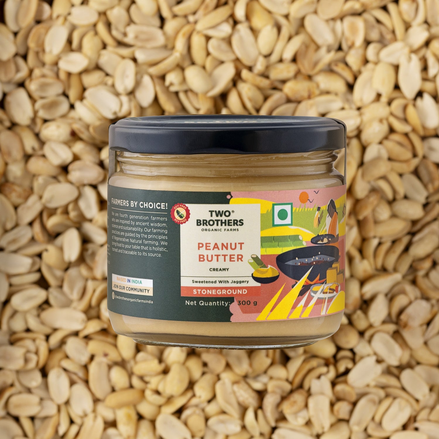 Shop online Peanut Butter, Creamy with Jaggery, Stoneground
