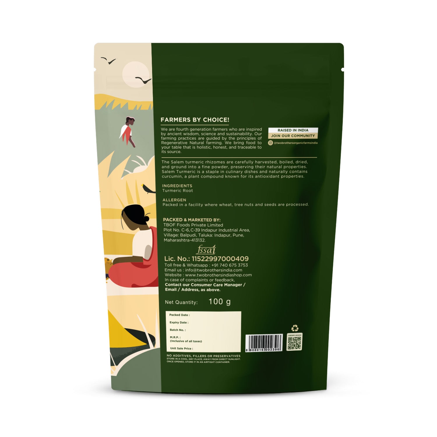 Salem Haldi (Ground Turmeric)