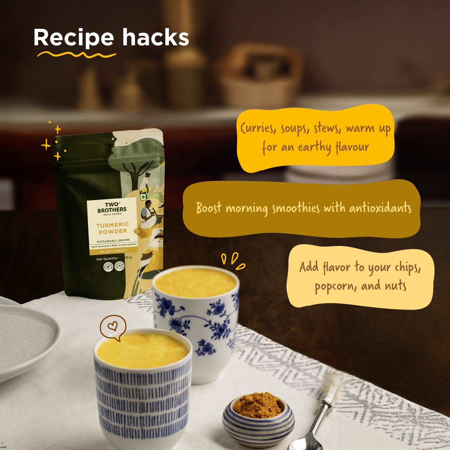 Salem Haldi (Ground Turmeric)