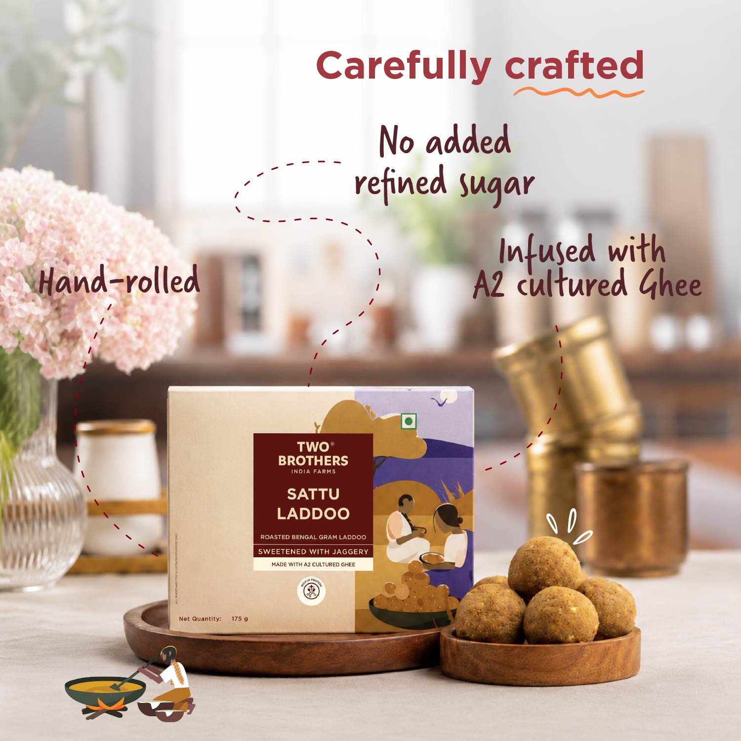 Sattu Laddoo - 175g