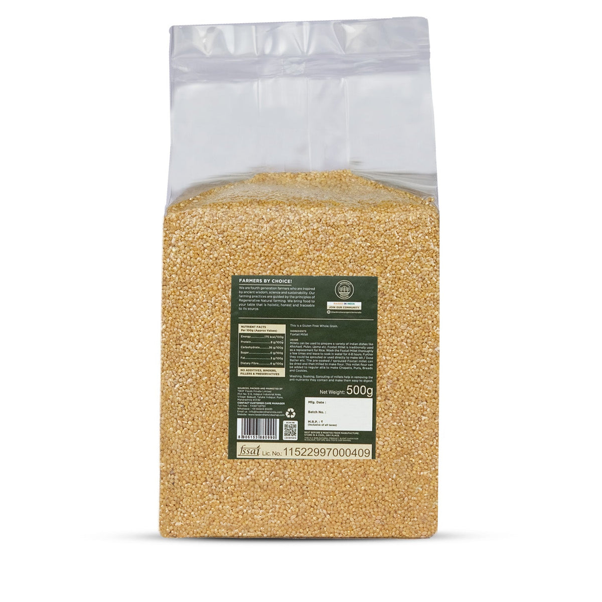 Shop Foxtail Millets Now with Home Delivery in India