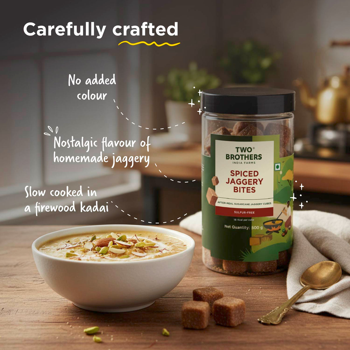 Spiced Jaggery Cubes