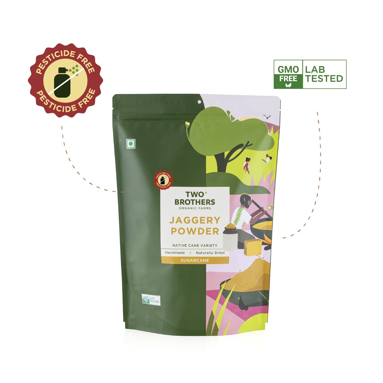 Free Jaggery Powder(2kg) with Khapli Atta(10kg) - Daily dose of digestion