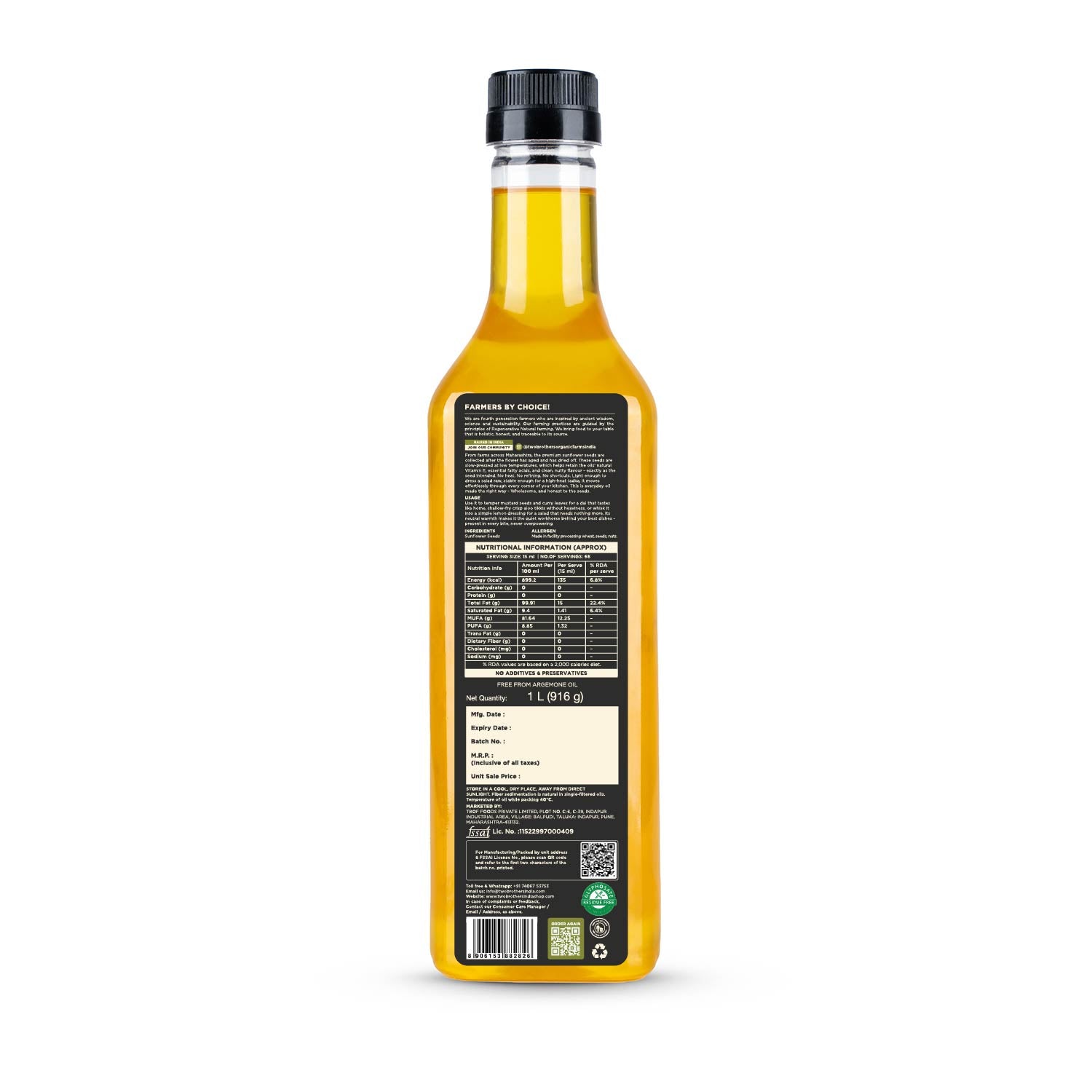 Sunflower Oil I Cold-Pressed