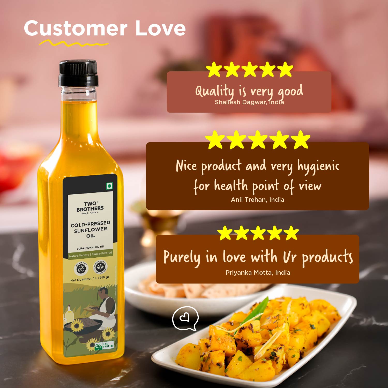 Sunflower Oil I Cold-Pressed