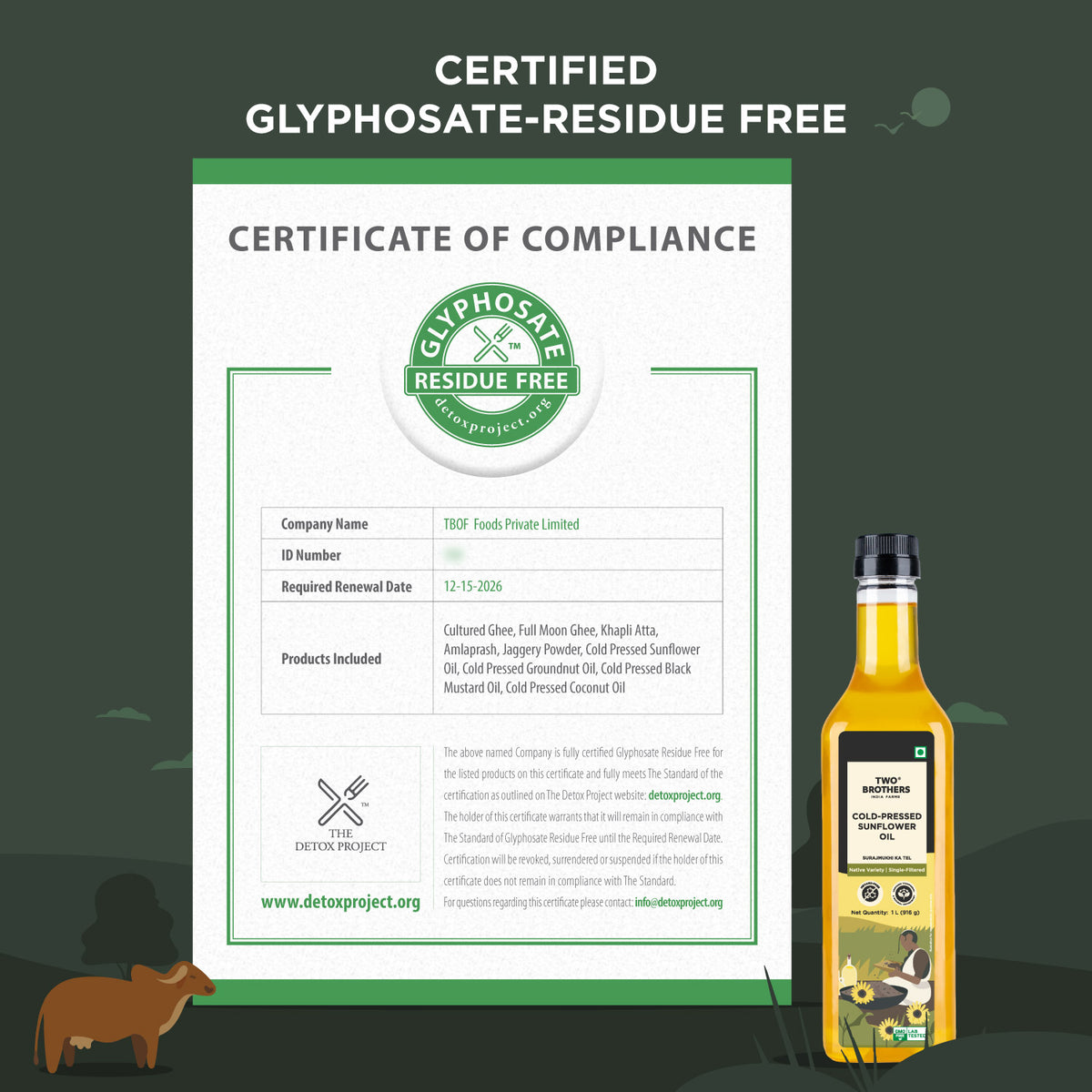 Sunflower Oil I Cold-Pressed