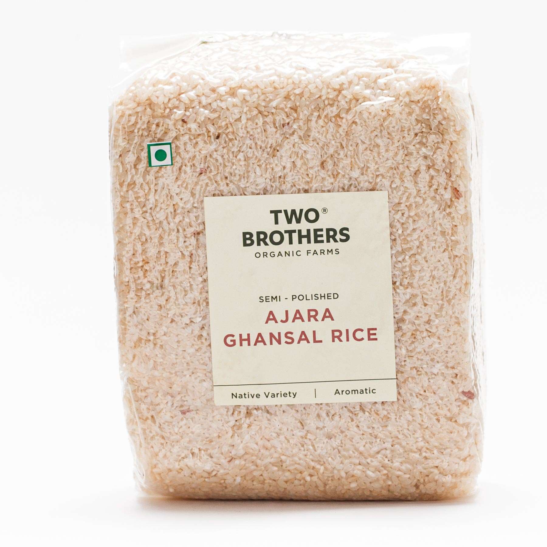 ajara rice, ajara ghansal rice, native rice, organic rice, semi-polished rice