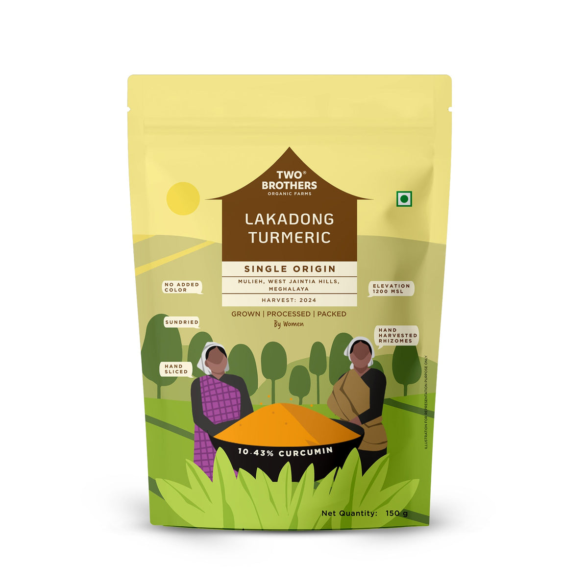 buy Single Origin Lakadong Turmeric Powder 150g