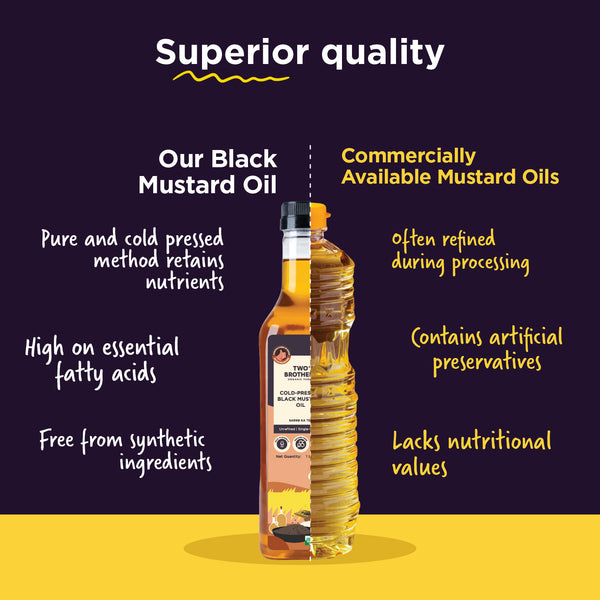 wood pressed sarso ka tel vs regular mustard oi benefits