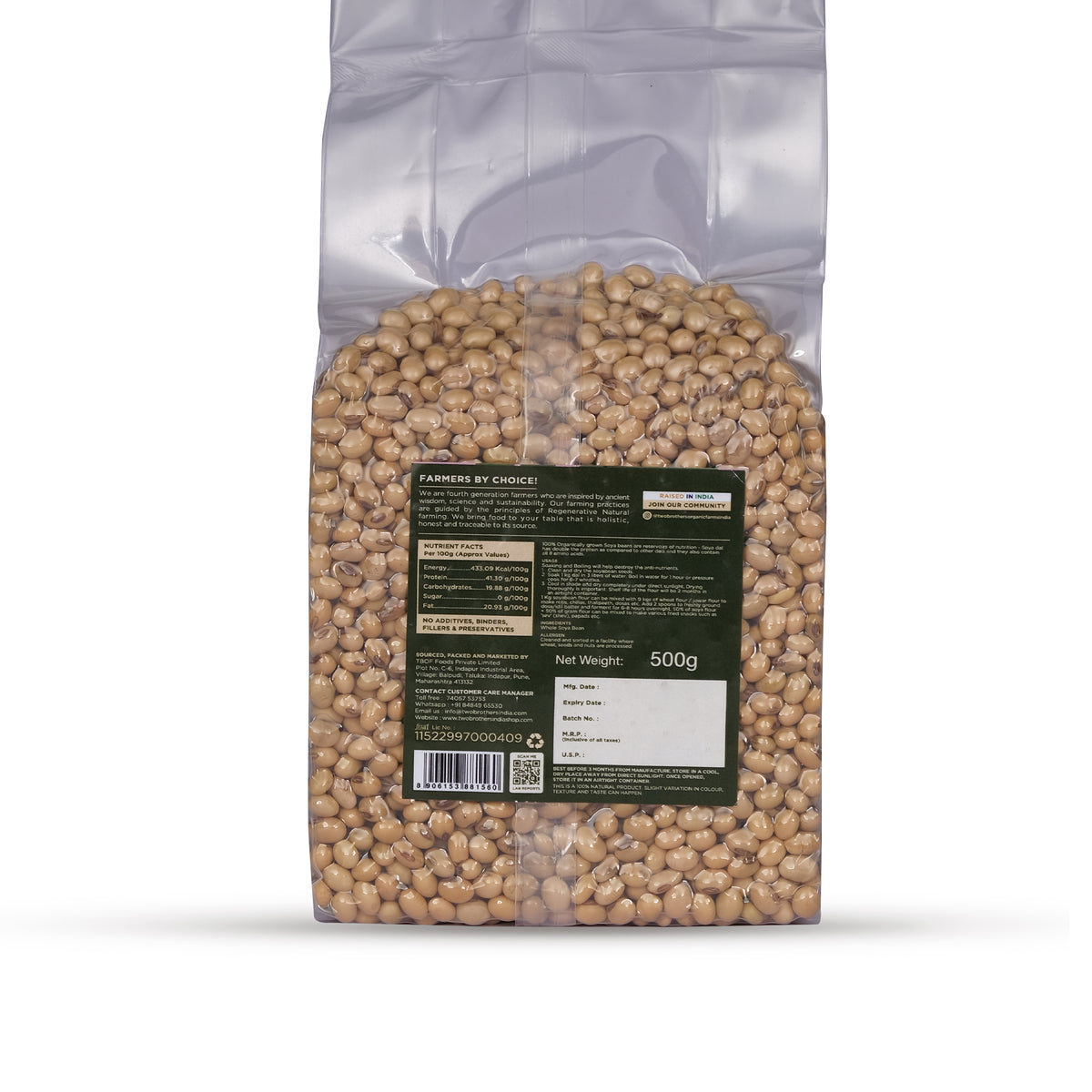 Whole Soya Beans, High Protein